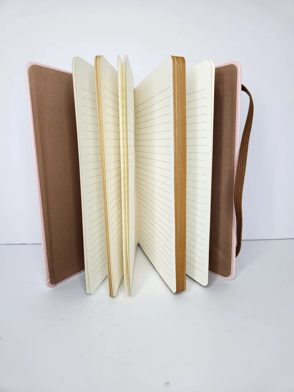 Pink Cat Softcover Notebook with Elastic Closure